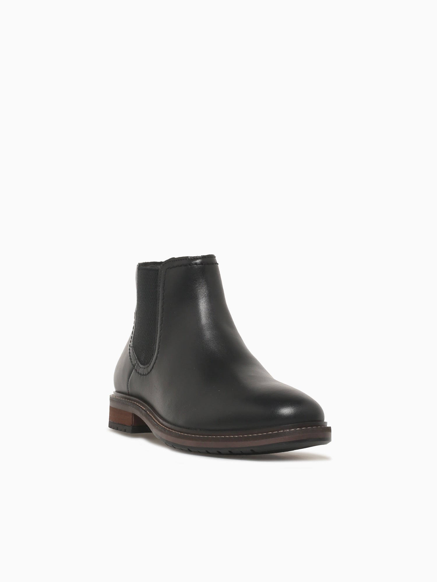 Forge Plain Toe Chelsea Black Smooth Lea Black / 7 / M