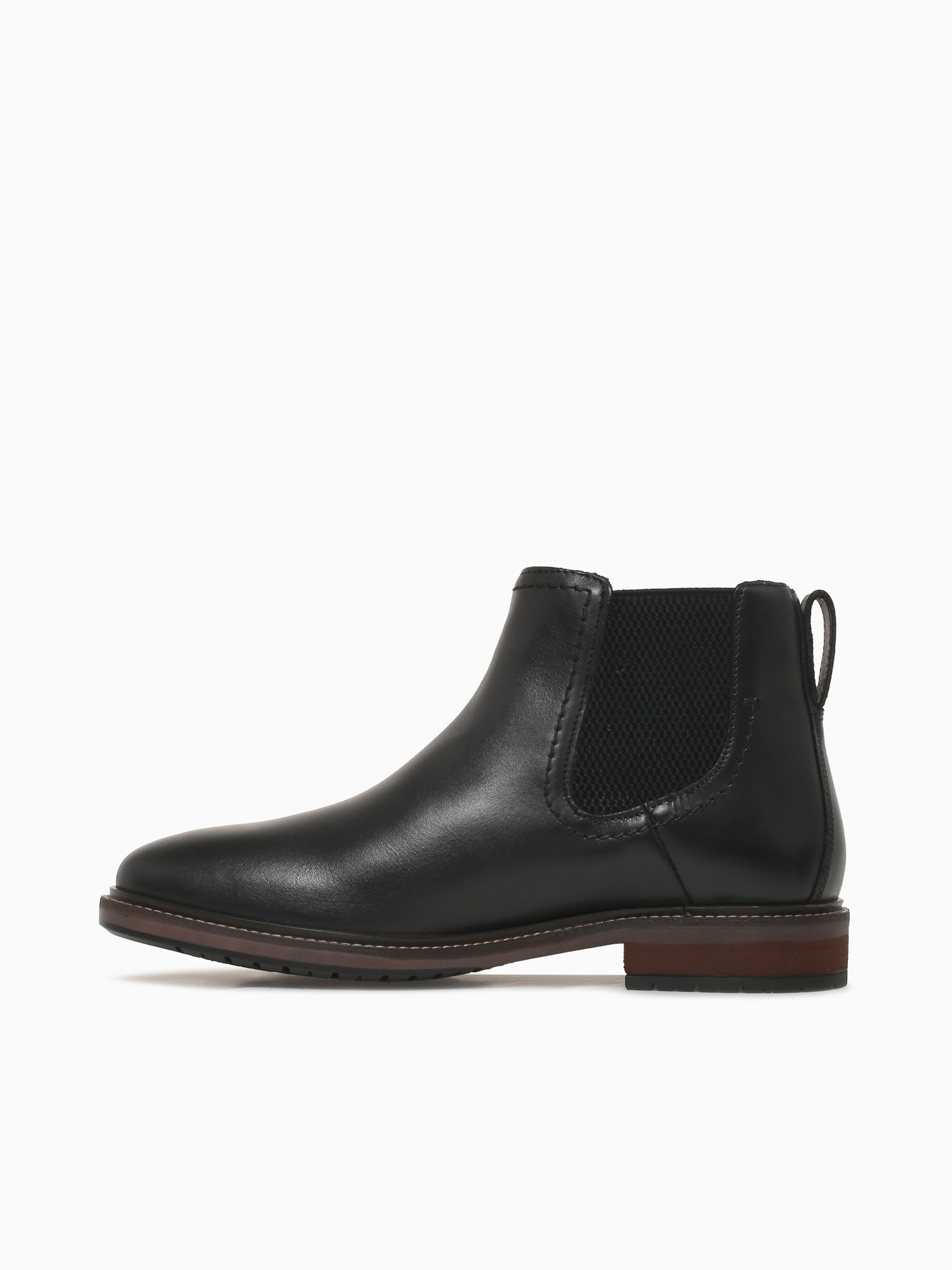 Forge Plain Toe Chelsea Black Smooth Lea Black / 7 / M