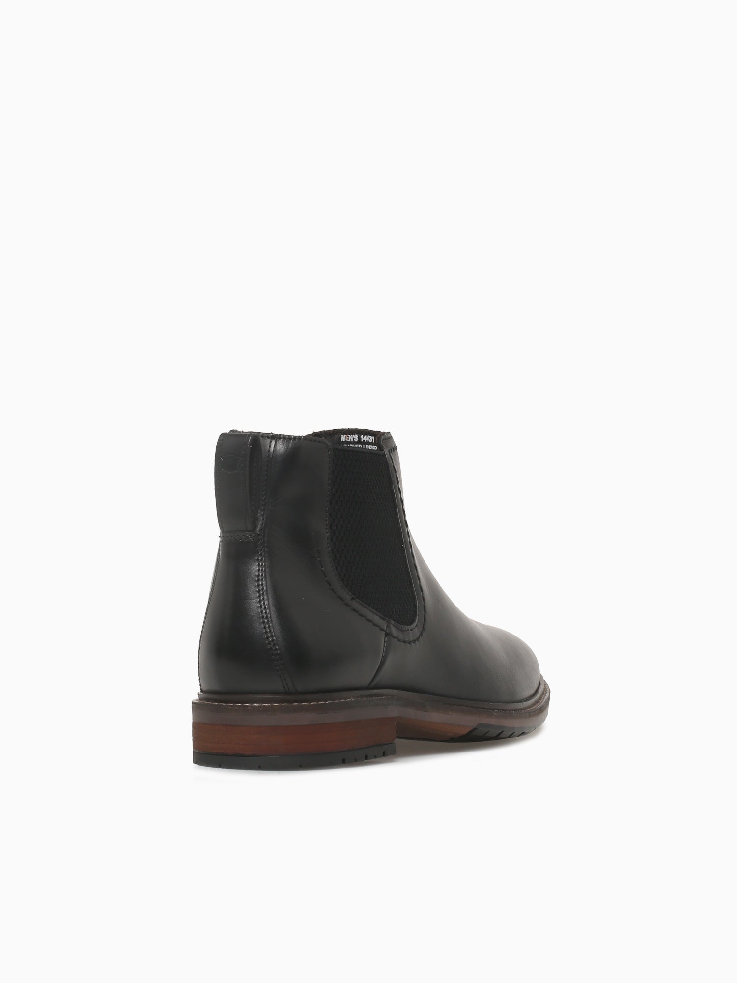 Forge Plain Toe Chelsea Black Smooth Lea Black / 7 / M