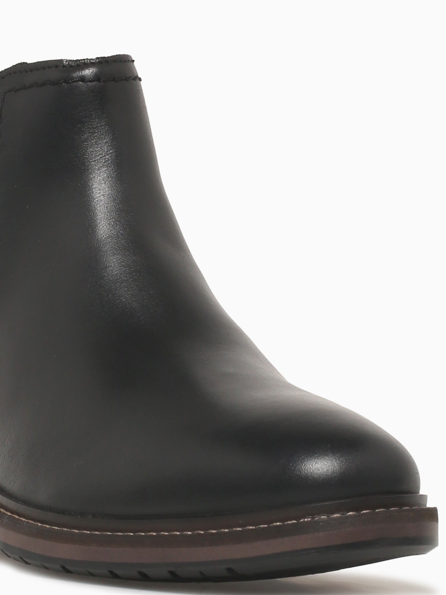 Forge Plain Toe Chelsea Black Smooth Lea Black / 7 / M