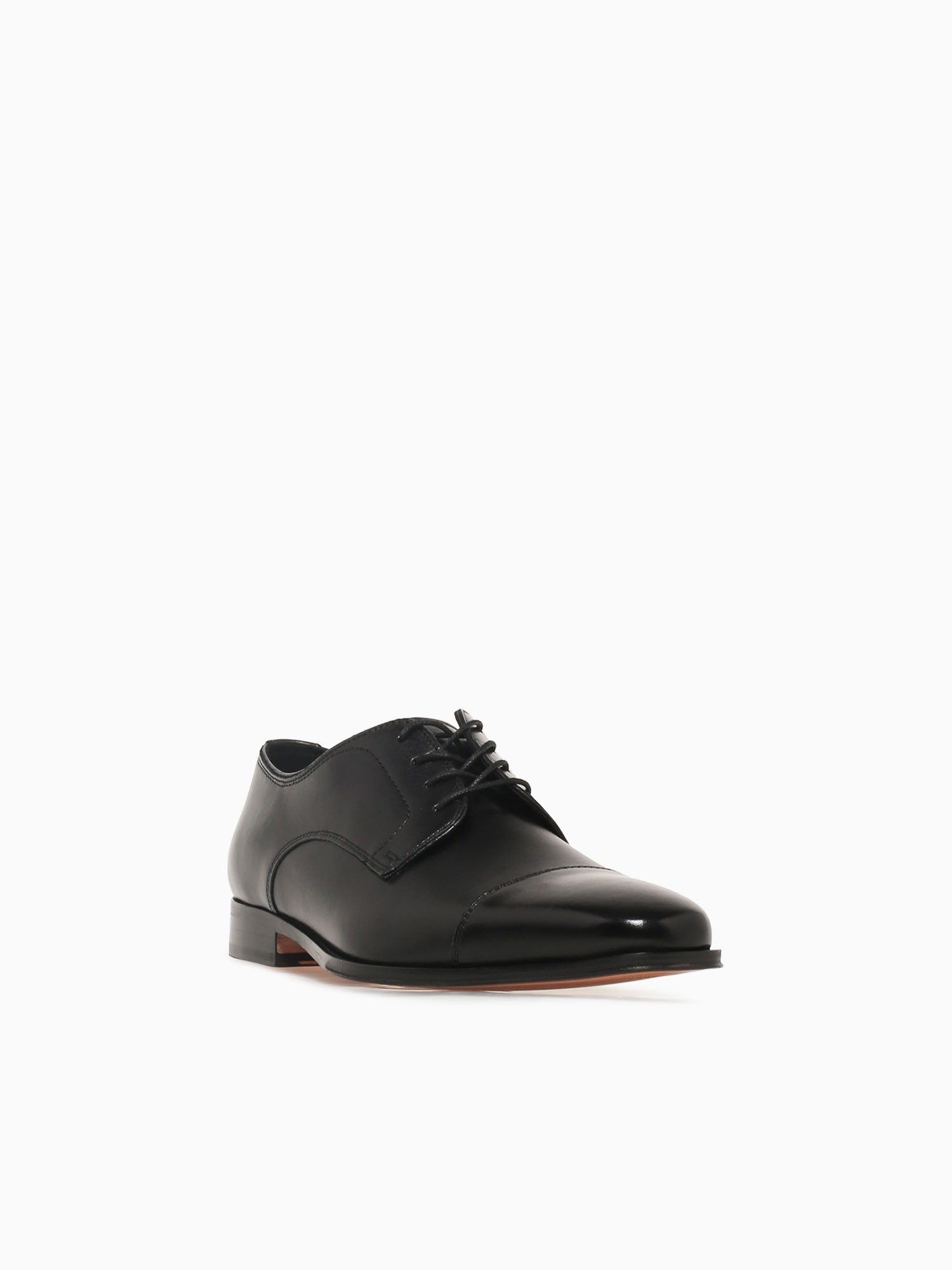 Jacobi Cap Toe Smooth Leather116089001 Black / 7 / D