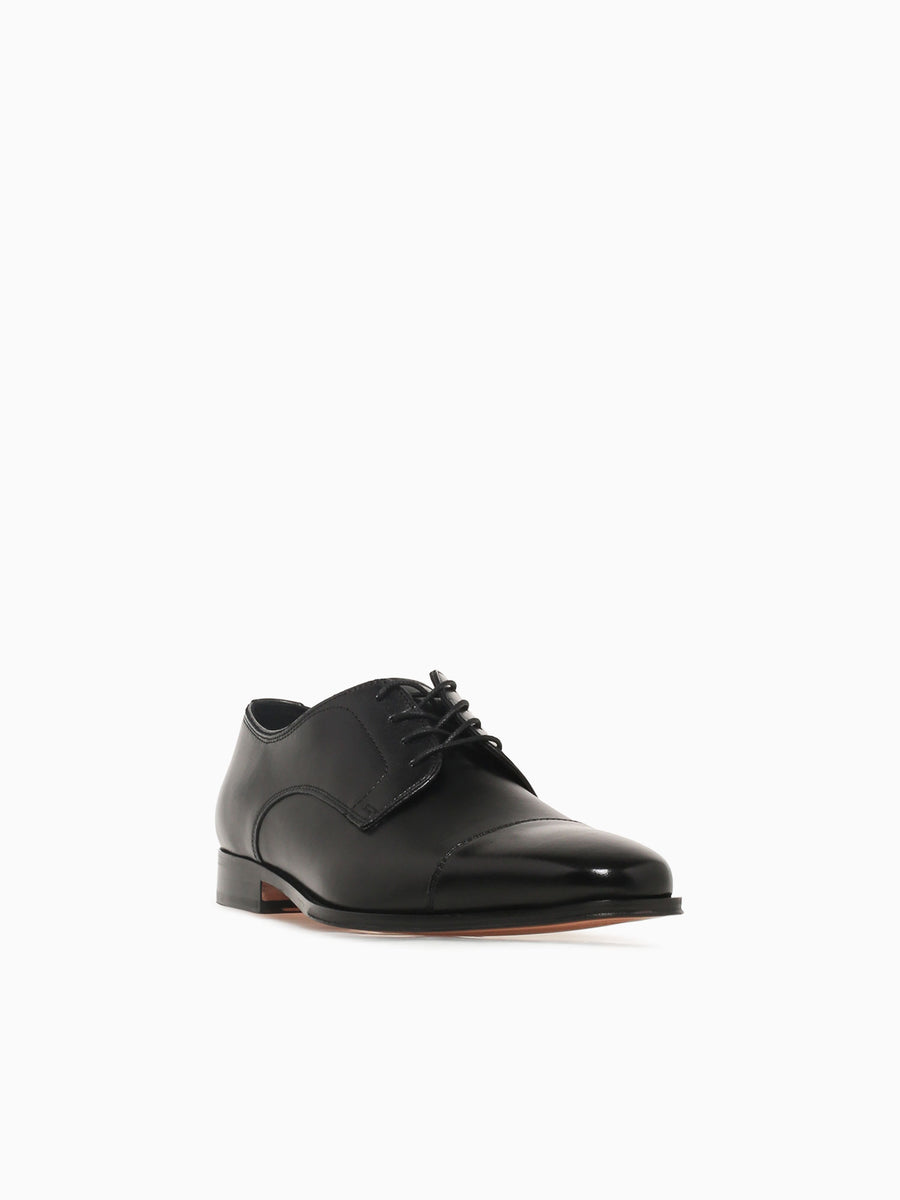 Jacobi Cap Toe Smooth Leather116089001 Black / 7 / D