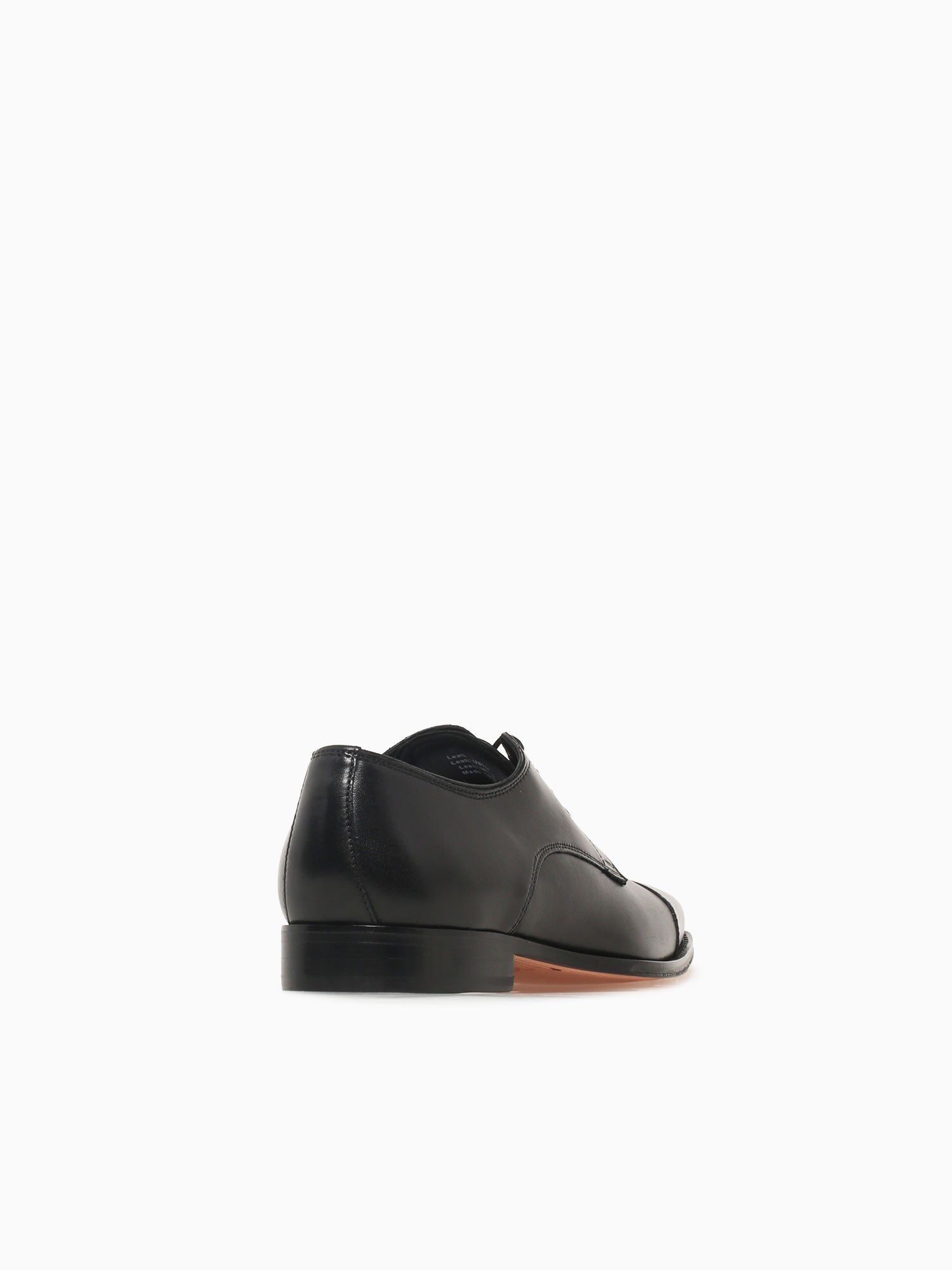 Jacobi Cap Toe Smooth Leather116089001 Black / 7 / D