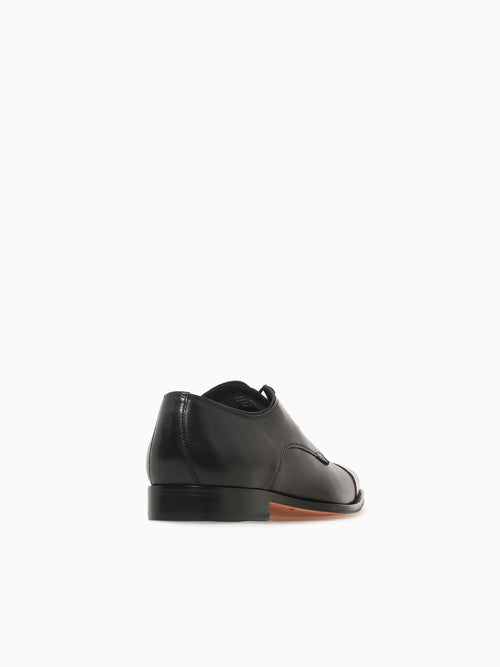 Jacobi Cap Toe Smooth Leather116089001 Black / 7 / D