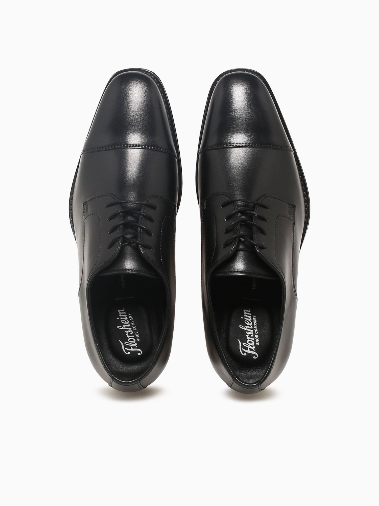 Jacobi Cap Toe Smooth Leather116089001 Black / 7 / D