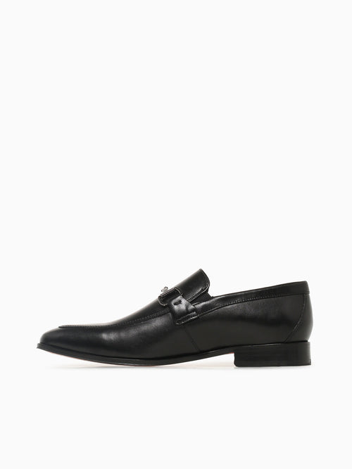Jacobi Moc Toe Bit Black Smooth 11607001 Black / 7 / D