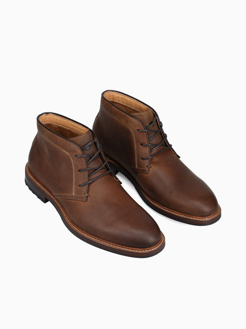 Anthem Plain Toe Chukka Brown Crazyhorse Brown / 7 / M