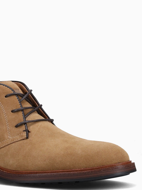 Anthem Plain Toe Chukka Mocha Suede Brown / 7 / M