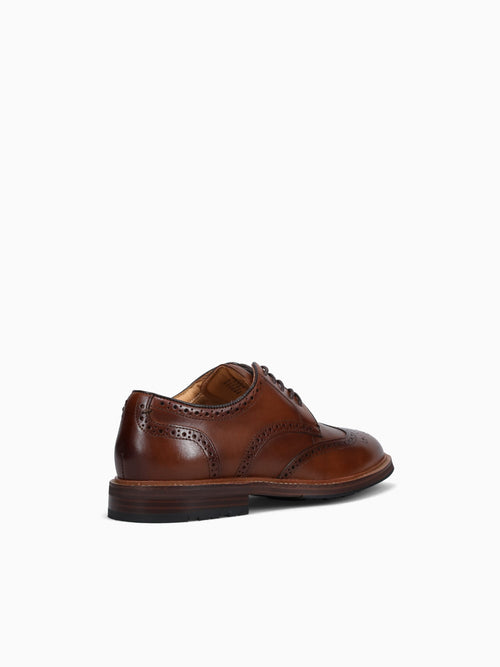 Anthem Wingtip Brown Smooth Leather Brown / 7 / M