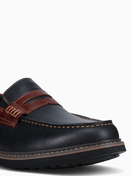 Odin Ii Penny Black Multi Leather Black / 7 / M