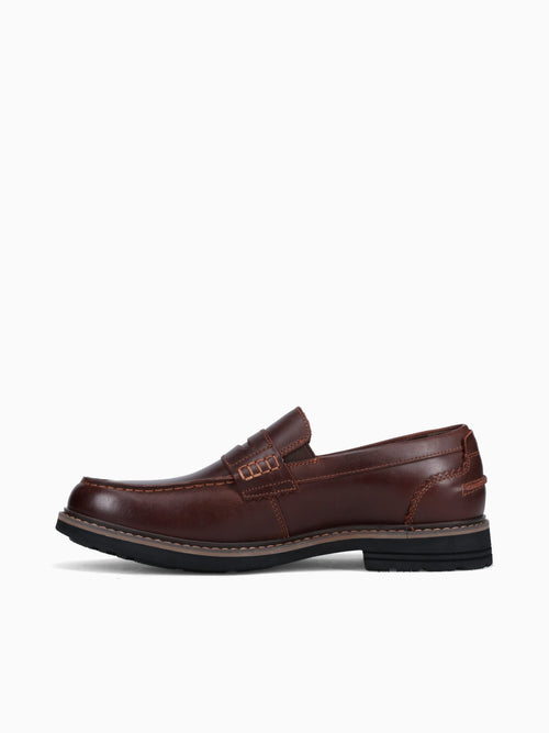 Odin Ii Penny Burgundy Leather Wine / 7 / M