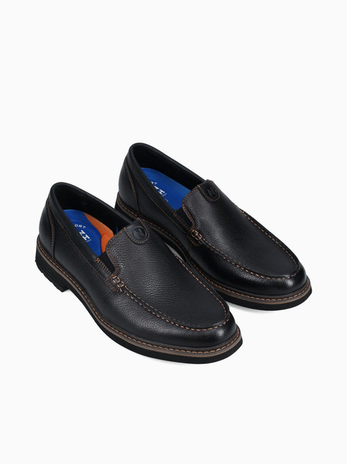 Owen Ii Venetian Black Leather Black / 7 / M