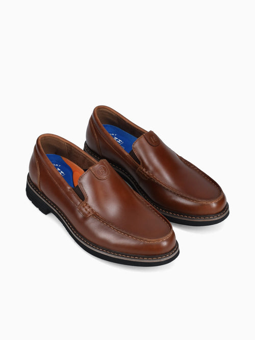 Owen Ii Venetian Cognac Leather Cognac / 7 / M