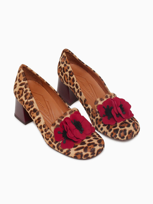 Mukai 47 Leop Rojo Negro pinkie Ante Black Brown / 5 / M