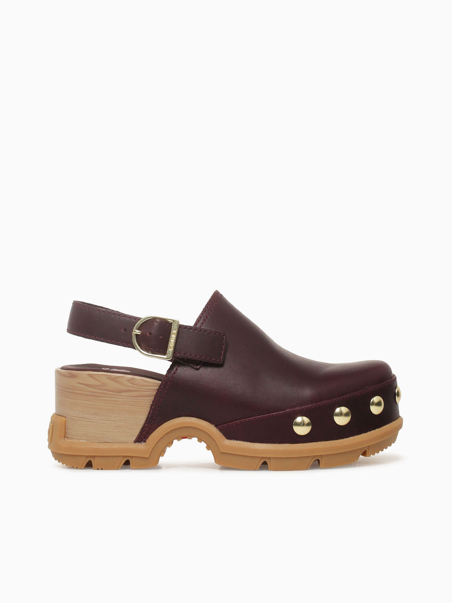 Roam'n Clog Rvt Redwood Leather Brown / 5 / M