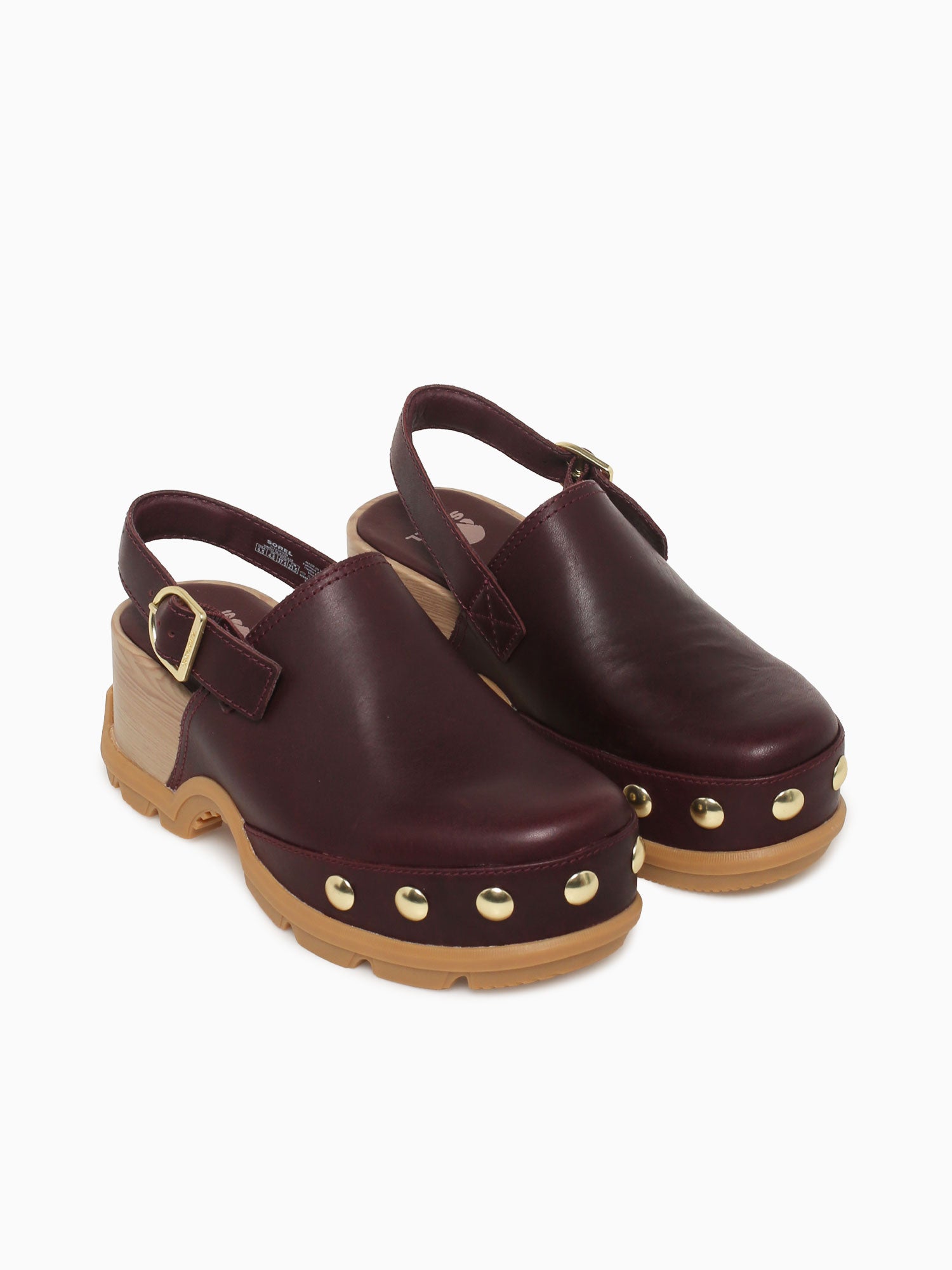 Roam'n Clog Rvt Redwood Leather Brown / 5 / M