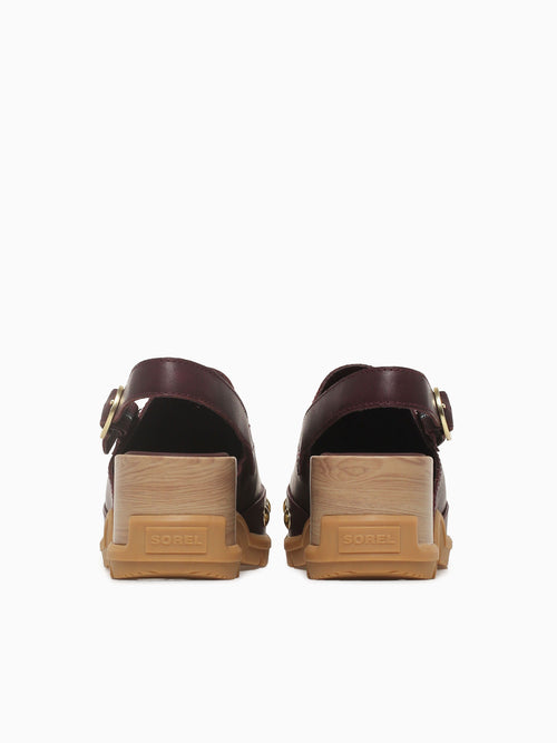 Roam'n Clog Rvt Redwood Leather Brown / 5 / M