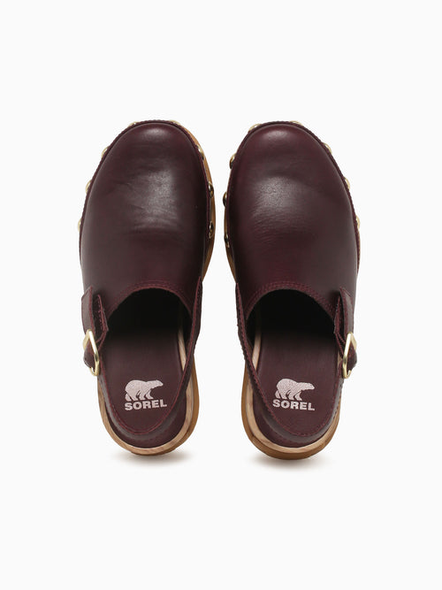Roam'n Clog Rvt Redwood Leather Brown / 5 / M