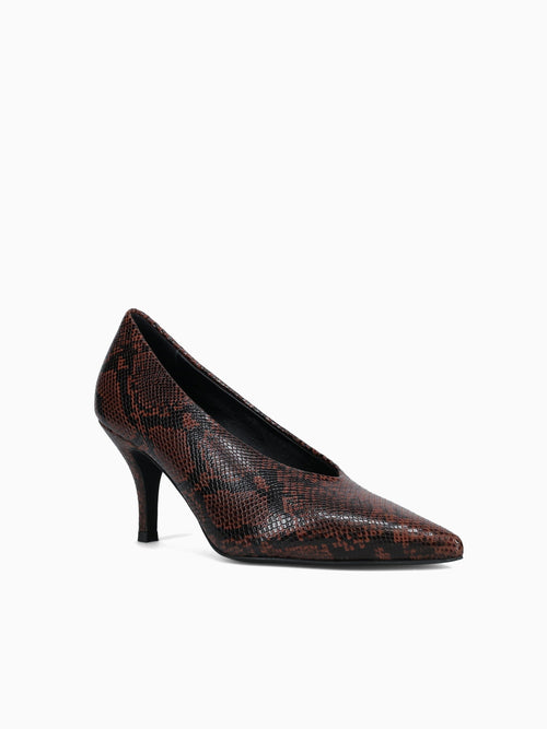 Tati 15 Coffee Pitone Brown / 35 / M