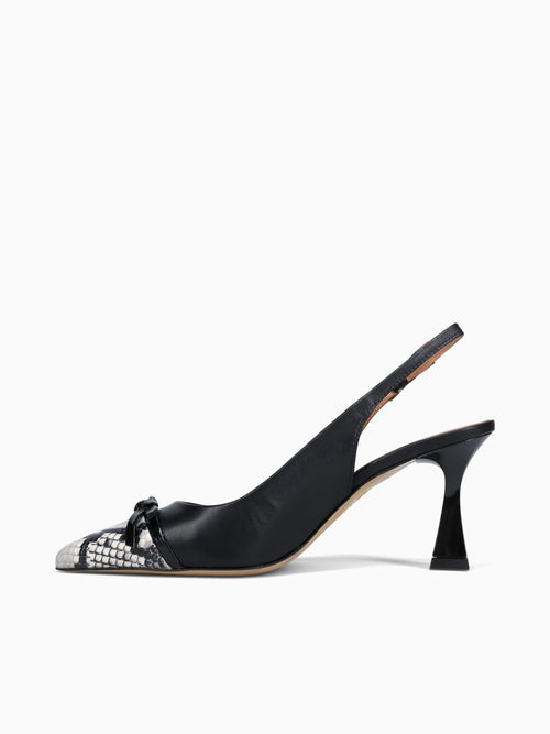 Mireio Nero Roccia nappa Pitone Black / 36 / M
