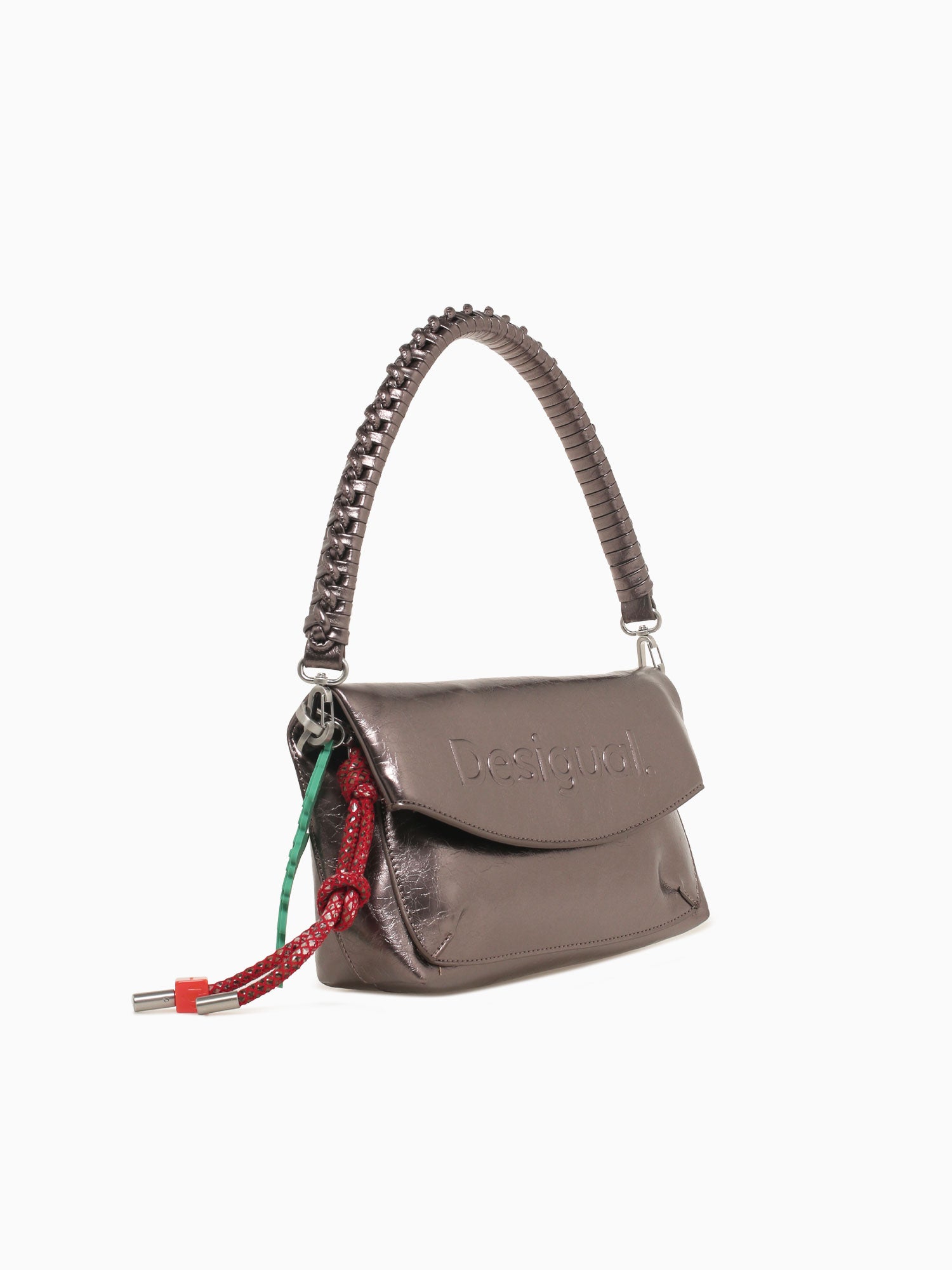 Half Logo Trokel Brushed Silver Silver