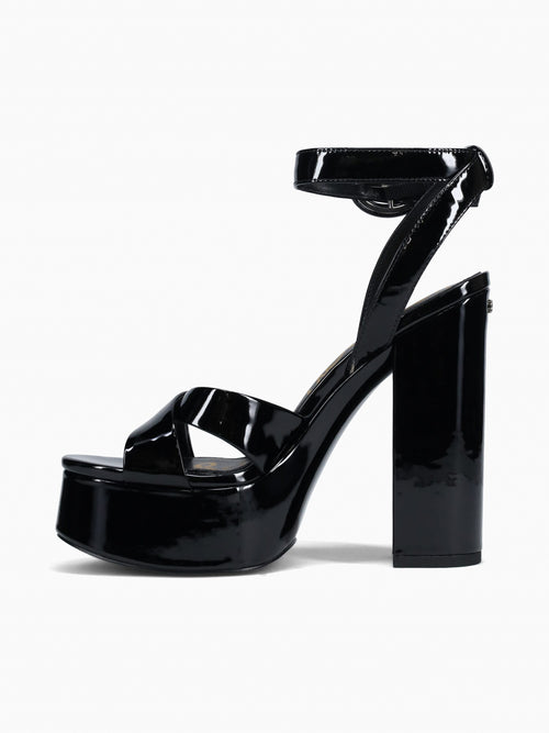 Savannah Black Dress Patent Black / 5 / M