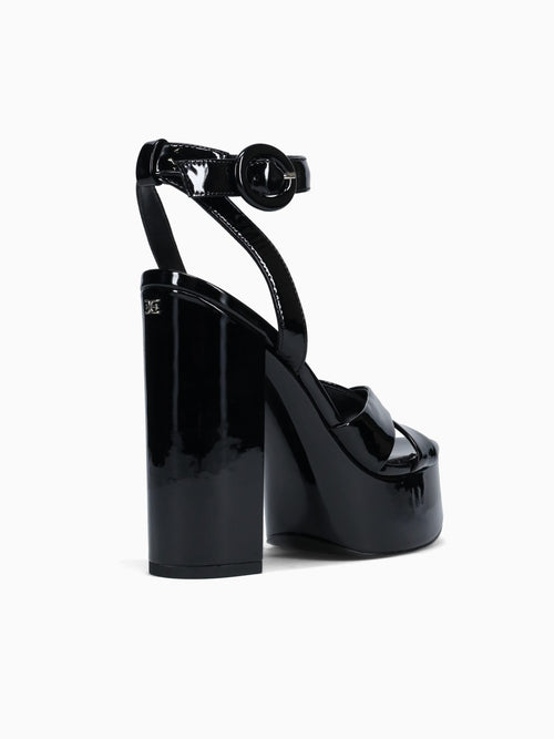 Savannah Black Dress Patent Black / 5 / M