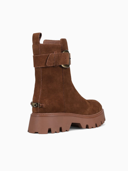 Primm Maple Ginger Suede Tan / 5 / M