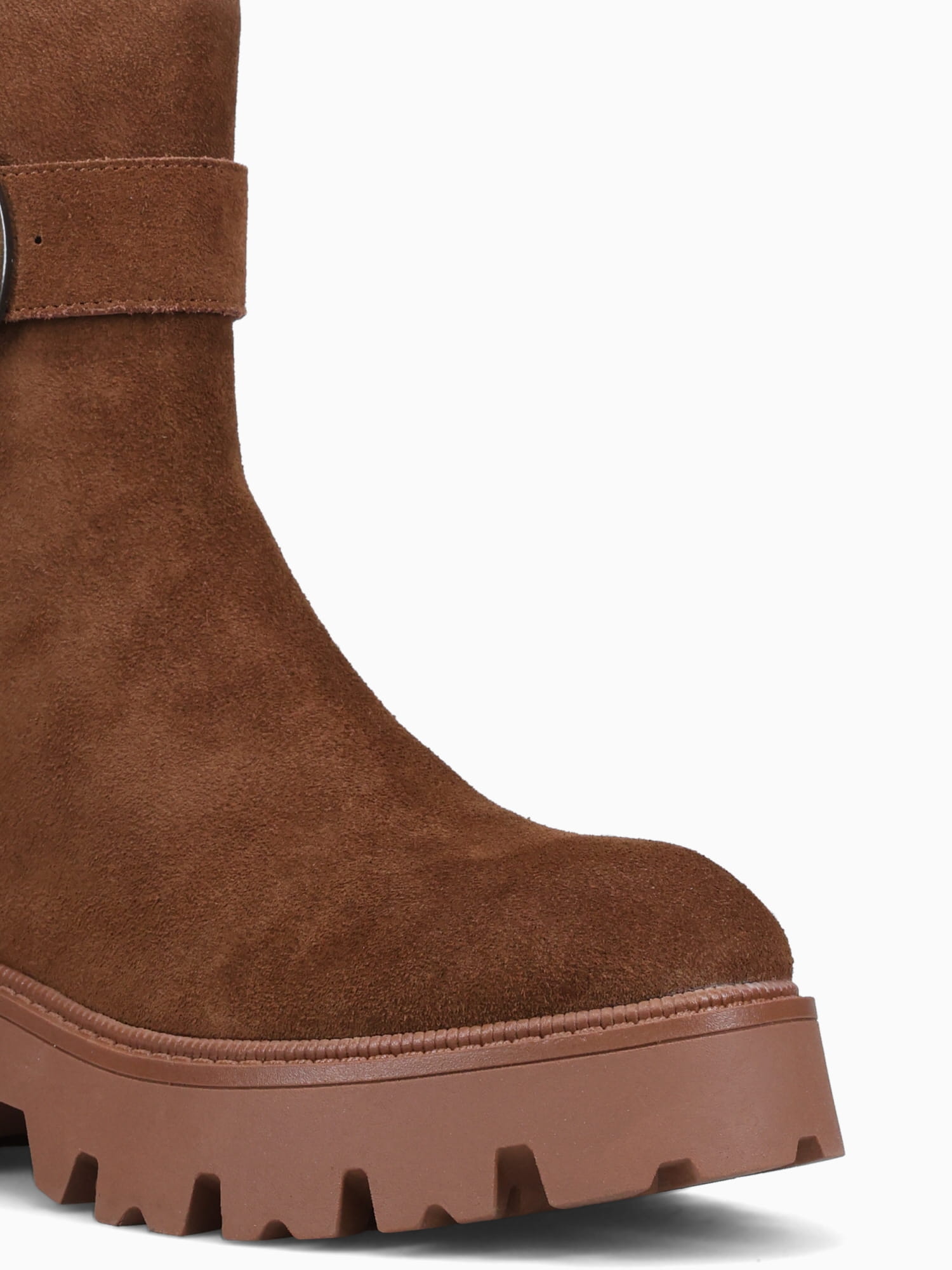 Primm Maple Ginger Suede Tan / 5 / M