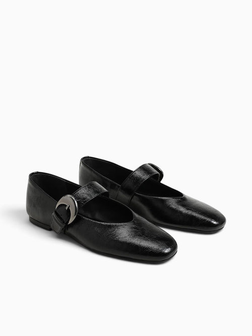 Bella Black Naplack Black / 5 / M