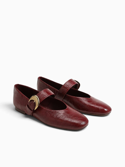 Bella Chianti Naplack Dark Red / 5 / M