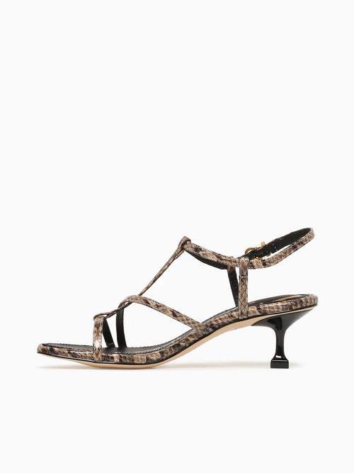 Jaida Taupe Multi Snake Taupe / 5 / M