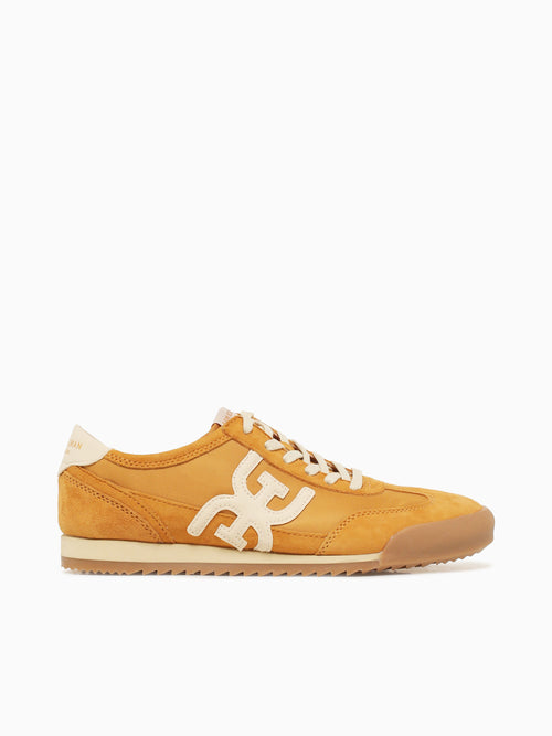 Ivey Vintage Mustard Suede Nylon Yellow / 5 / M