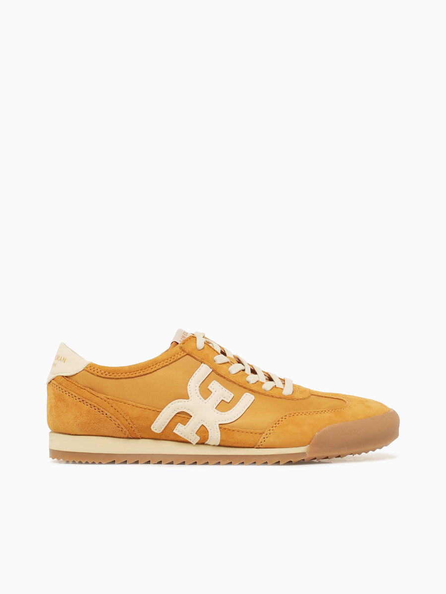 Ivey Vintage Mustard Suede Nylon Yellow / 5 / M