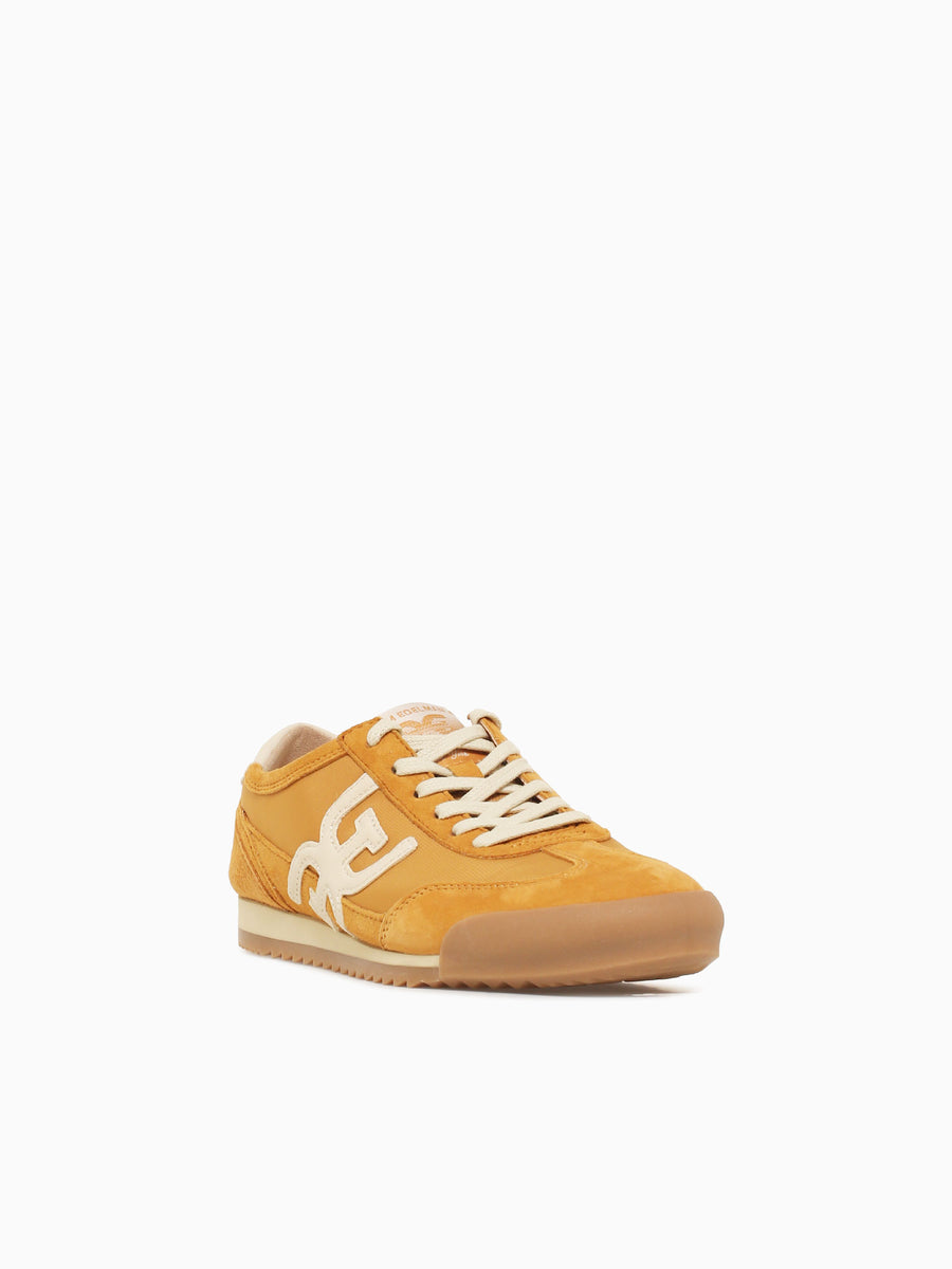 Ivey Vintage Mustard Suede Nylon Yellow / 5 / M
