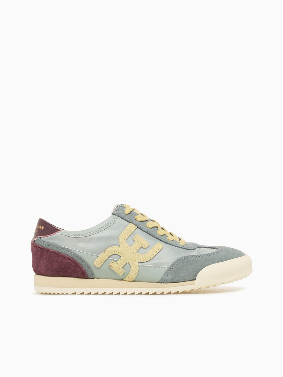 Ivey Blue Multi Yellow nylon Suede Blue / 5 / M