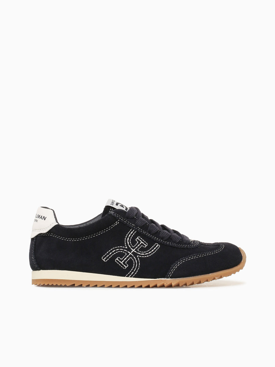 Isela Midnight Blue Velour Suede Blue / 5 / M