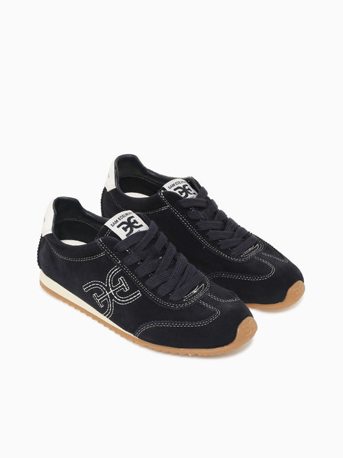 Isela Midnight Blue Velour Suede Blue / 5 / M