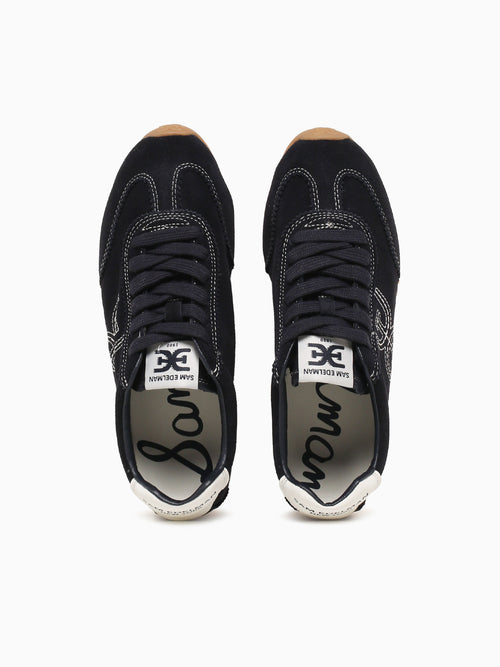 Isela Midnight Blue Velour Suede Blue / 5 / M
