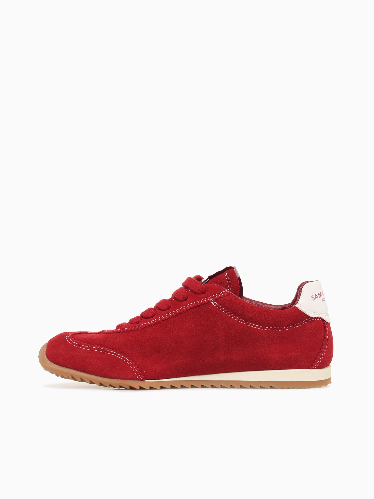 Isela Deep Scarlet Velour Suede Red / 5 / M