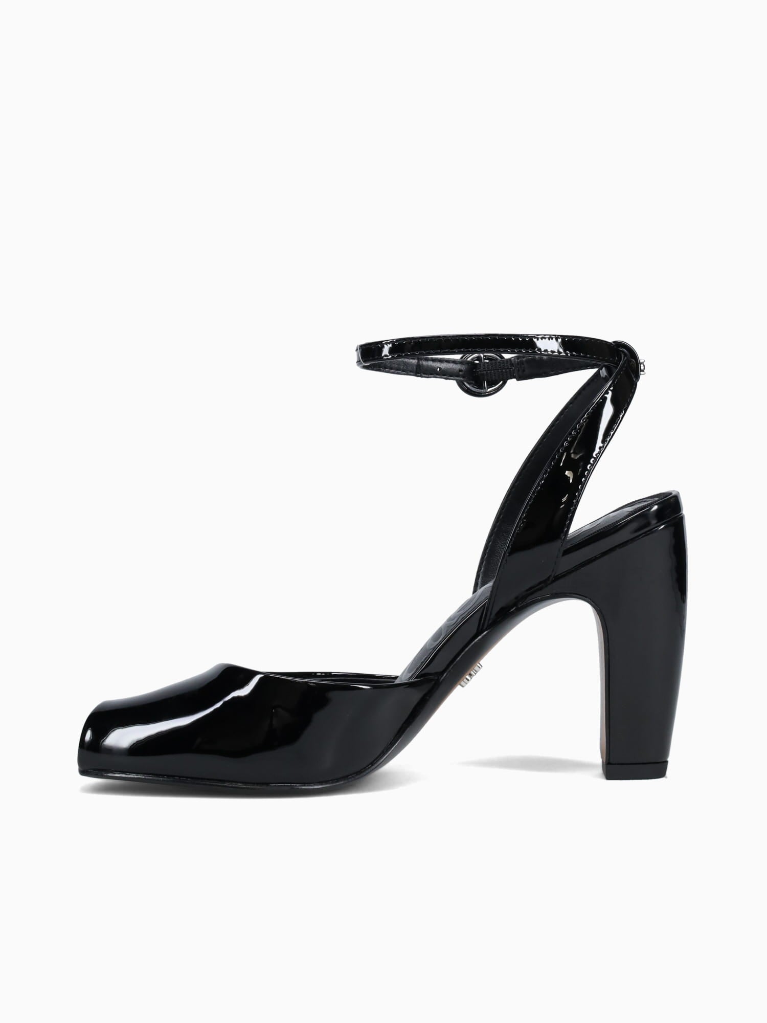 Wrenna Black Dress Patent Black / 5 / M