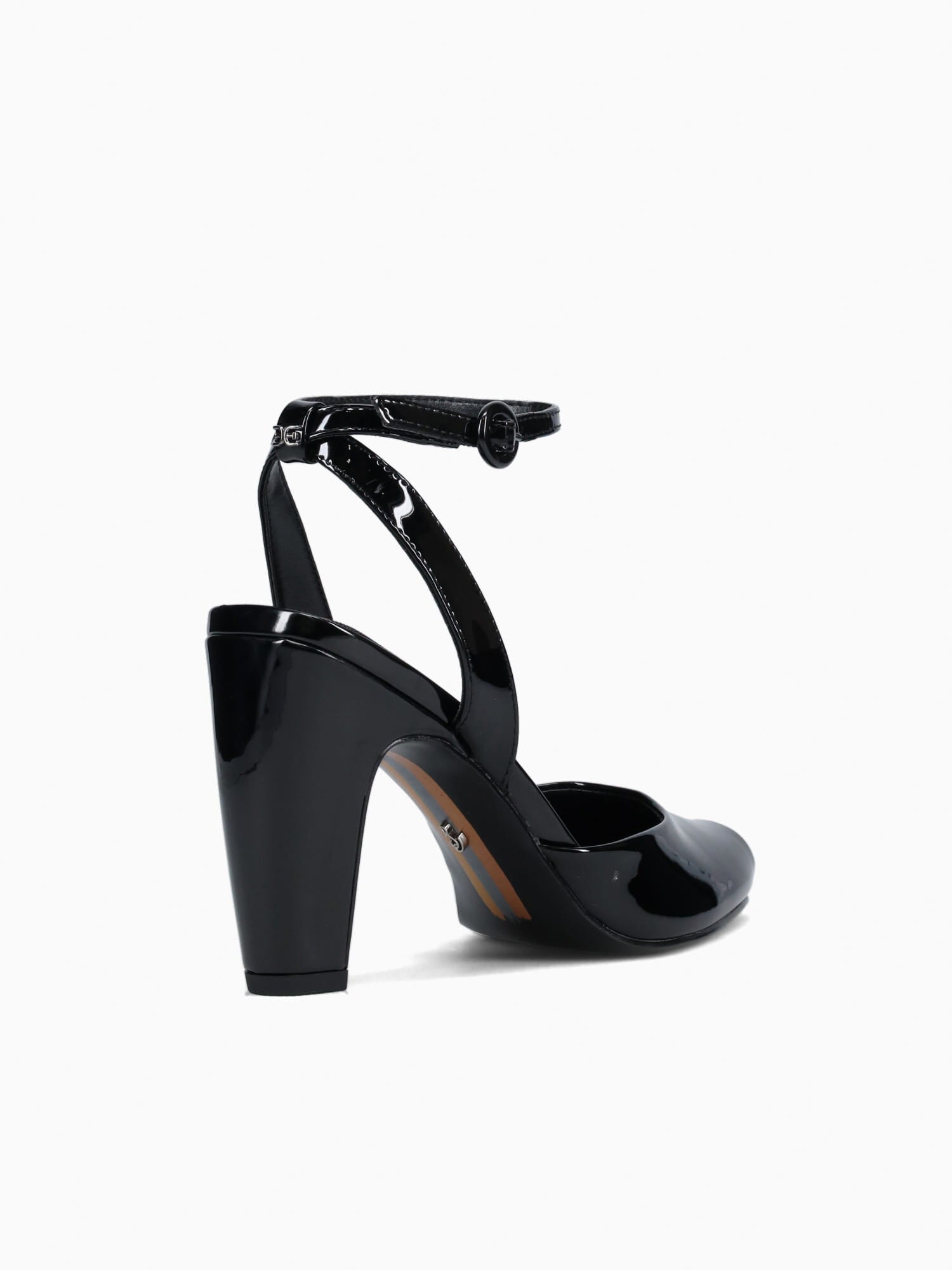Wrenna Black Dress Patent Black / 5 / M