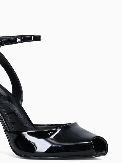 Wrenna Black Dress Patent Black / 5 / M