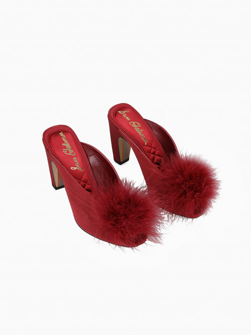 Witney Deep Scarlet Moire Silk Other / 5 / M