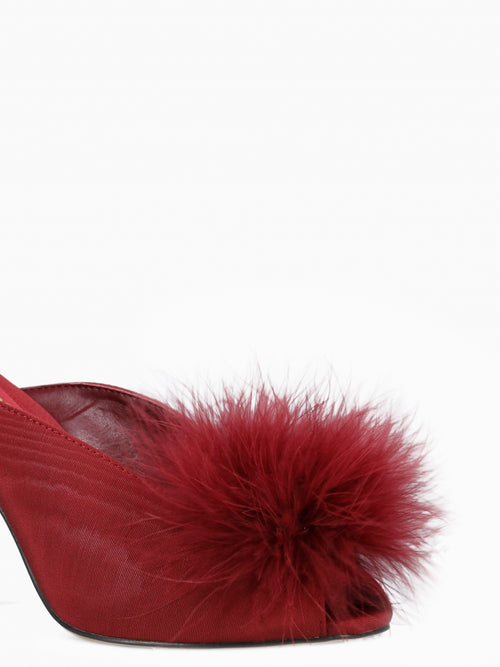 Witney Deep Scarlet Moire Silk Other / 5 / M