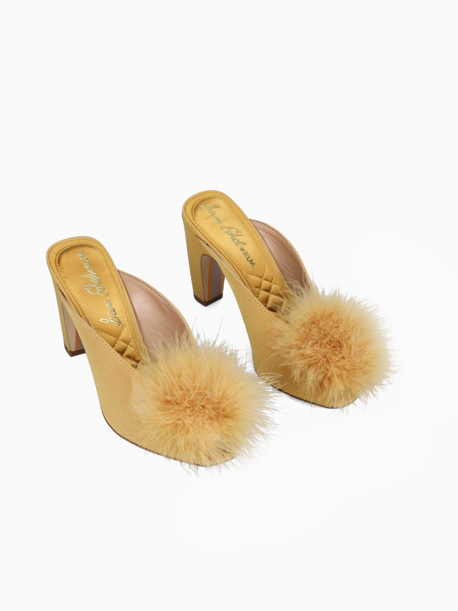 Witney Deep Mustard Moire Silk Yellow / 5 / M