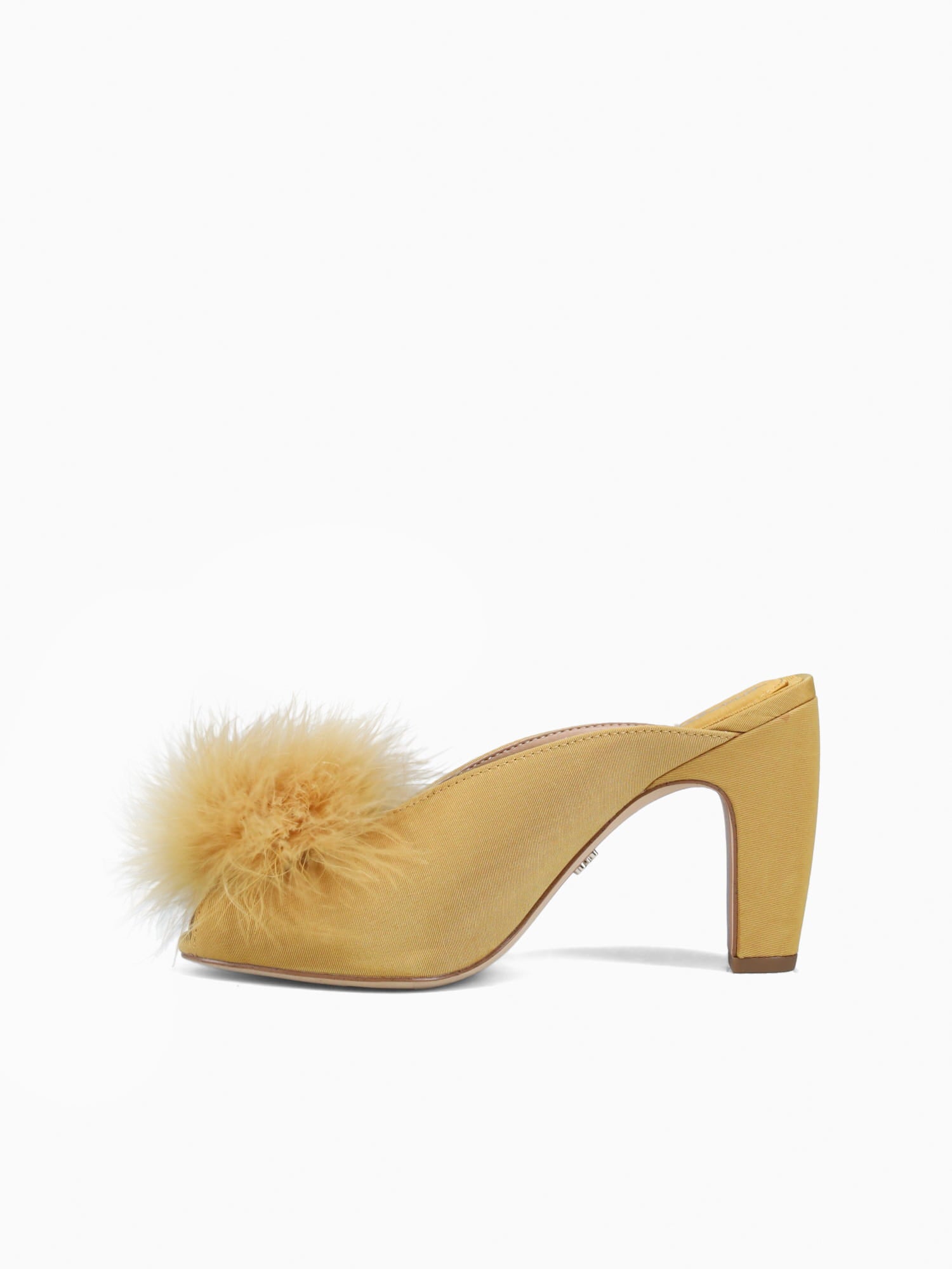 Witney Deep Mustard Moire Silk Yellow / 5 / M