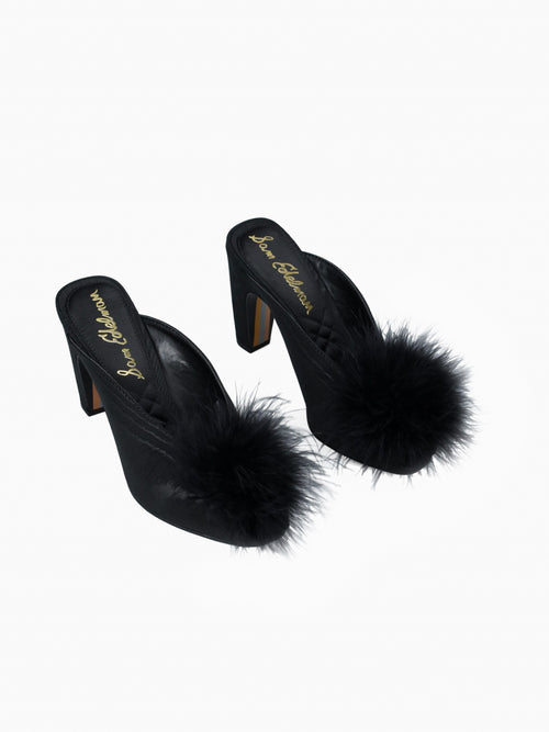 Witney Black Moire Silk Black / 5 / M