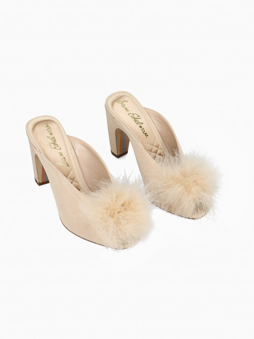 Witney Honey Sand Moire Silk Natural / 5 / M