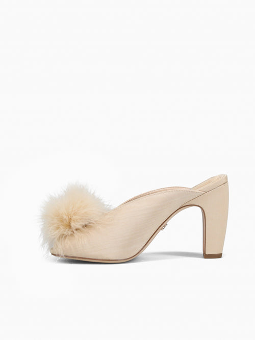 Witney Honey Sand Moire Silk Natural / 5 / M